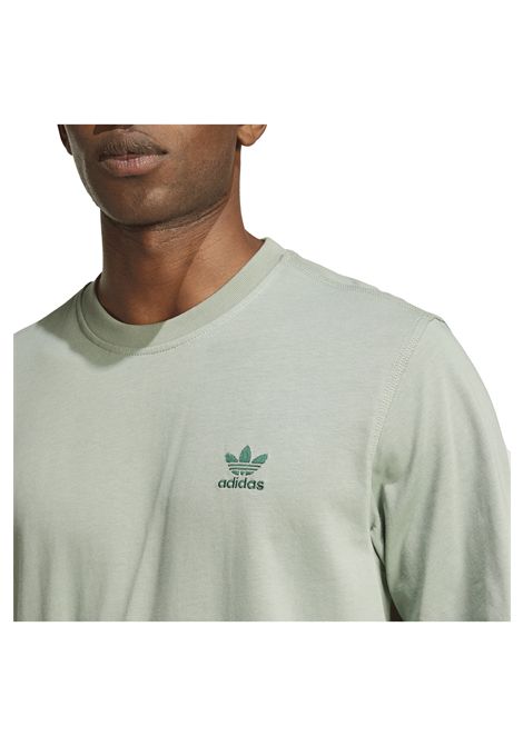 Adidas Trefoil Essentials Tee Silver Green Men ADIDAS ORIGINALS | T-shirt | JC9993-